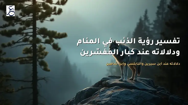 تفسير رؤية الذئب في المنام ودلالاته عند كبار المفسّرين